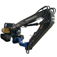 XGY DX Serie DX600LC-C Pfahlramme Baumaschine Hocheffizient Niedriger Kraftstoffverbrauch Große Leistung Raupenpfahlramme mit Großer Rammtiefe