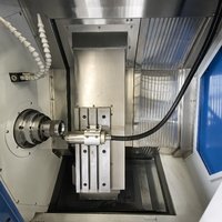 Centre d'usinage CNC à lit incliné haute efficacité avec système CNC taïwanais, tournage de haute précision