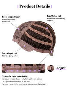 Vente en gros de hitori gotou cosplay perruque épingles à cheveux bocchi le rock! Anime Pink Long 32 ''Extensions de cheveux Cosplay résistants à la chaleur - Product Image 6