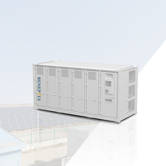 Renepoly 3MW Solar Power Plant 3344kWh LiFePO4 Battery Off Grid Energy Storage System Liquid Cooling Solar Utility Container