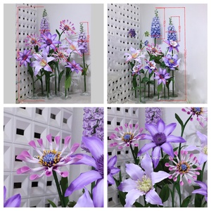 Fleurs artificielles géantes 3D en EVA pour mariage, décoration florale vintage, nouvelle arrivée, pour fête, anniversaire, maison, jardin, extérieur, toile de fond - Product Image 3