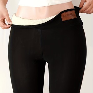 Hot Spandex <b>Fleece</b> <b>Lined</b> Thickened Winter Women's <b>Leggings</b> Warm Skinny Pants - Product Image 2