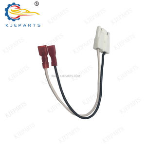 Sigorta adaptörü ile özel araba 2 Pin konnektör radyo komple kablo demeti için araba hoparlörü oyuncu kablo - Product Image 3