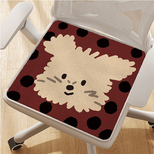 وسادة مقعد ناعمة من البوليستر المطبوع رقمياً بتصميم حسب الطلب، وسادة كرسي أريكة للمكتب والمنزل - Product Image 4