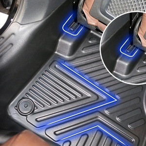 Alfombrilla de Coche 5D para AUDI A6L, 100% Compatible, Material TPE Inodoro, para Todo Tipo de Clima - Product Image 4