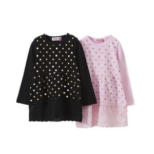 Ropa para Niñas Pequeñas, Vestido de Fiesta de Encaje de Manga Larga con Diseño de Moda para Niñas Pequeñas de Proveedor Chino - Product Image 1