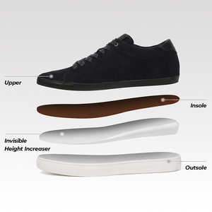 Trendy Mens 7cm <b>Height</b> <b>Increasing</b> Chunky Platform Casual <b>Shoes</b> Wholesale Leg-Lengthening Elevator Walking Sneakers for Men - Product Image 4