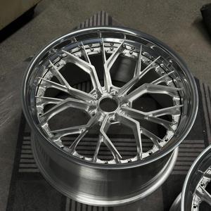 Rines Cóncavos de Aleación de 18 y 19 Pulgadas, 5X112 5X100, Color Plata Hiperbrillante, para VW Polo, Scirocco, Audi TT, A3, Seat León <span class=keywords><strong>Cupra</strong></span>, Piezas de Tuning - Product Image 1