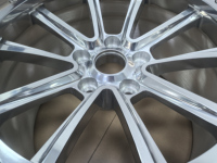 Jantes de course polies multi-rayons 17x10 2 pièces Beadlock 5x114.3 pour Ford Mustang GT