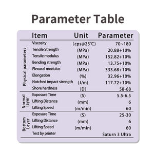 Imprimante 3D Antinsky, résine photopolymère 405 nm 0,5 kg, haute précision, moulable, pour bijoux, résine DLP LCD, moulage facile pour le plastique - Product Image 6