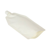 HuaNan HuaNan-25 Pochette biodégradable en PE avec bec verseur et conception anti-fuite pour détergent liquide et boissons, usage domestique et commercial