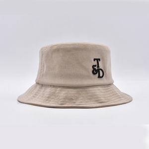 Custom <b>Corduroy</b> Unisex Bucket <b>Hat</b> Custom High Quality 3d Embroidered Bucket <b>Hat</b> - Product Image 2