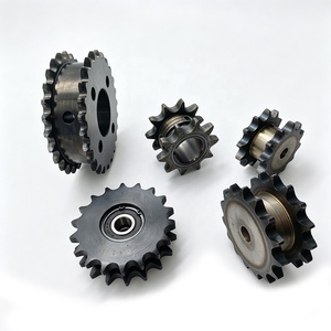 Maßgefertigtes 14-Zahn-Kettenrad, hochpräzises 100-Ketten-Leitrad, OEM Dozer-Kettenrad für TVS <span class=keywords><strong>Apache</strong></span>, gegossen verarbeitet - Product Image 2