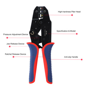 Ratchet <b>Crimping</b> Pliers0.5-6mm² Insulated Terminal Crimper <b>Tool</b>,Ergonomic <b>Wire</b> Terminal <b>Crimping</b> Hand <b>Tool</b> for Electrical Wiring - Product Image 6