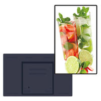 Écran LCD commercial mural intérieur de 75 pouces tactile capacitif compatible avec le logiciel de gestion de système Android et PC/Wins