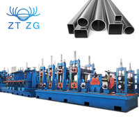 ZTZG kaynaklı boru üretim hattı Metal boru biçimlendirme makinesi