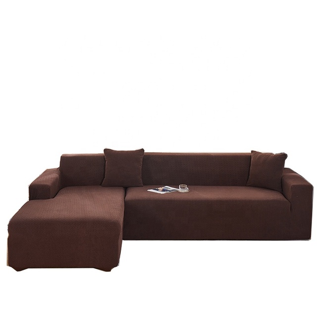 Super Stretch Slipcovers for Couch Sofa Covers L Shape 2 Pcs Spandex Non Slip Sofa Covers L Shape for Kids and Pets