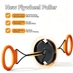 Portable Flywheel Resistance Trainer Multifunctional Eccentric Pull Rope <b>Chest</b> <b>Expander</b> for Home Gym Workout - Product Image 2