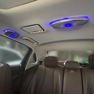 Pour <span class=keywords><strong>Mercedes</strong></span> Benz <span class=keywords><strong>classe</strong></span> <span class=keywords><strong>E</strong></span> <span class=keywords><strong>classe</strong></span> S W213 W222 7/64 couleurs voiture plafond LED lumière ambiante haut-parleur rotatif Tweeter son <span class=keywords><strong>klaxon</strong></span> - Product Image 1