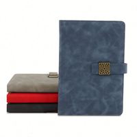 Carnet A5 personnalisable avec couverture rigide en PU et fermeture magnétique – Promotion pour entreprises