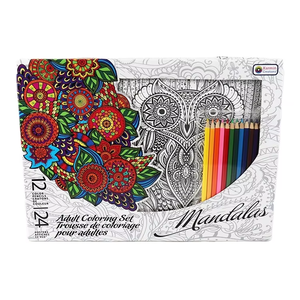 Set di <span class=keywords><strong>disegno</strong></span> di arte di alta qualità con 12 stelo plain colore matita 24 fogli di carta colorata per studente artista ufficio 37 pz - Product Image 1