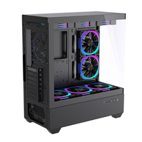 Boîtier d'ordinateur de jeu en verre trempé Lovingcool OEM Factory, avec USB3.0 complet, RGB, pour processeur E-ATX ATX ITX, châssis Full Tower