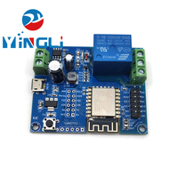 Desarrollo secundario de fuente de alimentación de DC5-80V, módulo de relé de un solo canal WIFI, PLACA DE DESARROLLO DE ESP-12F