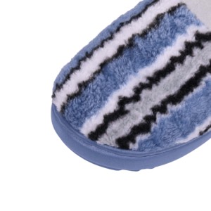 <span class=keywords><strong>Pantofole</strong></span> in peluche da <span class=keywords><strong>donna</strong></span> Paul Frank all'ingrosso, blu con stampa astratta, a punta chiusa, calde <span class=keywords><strong>invernali</strong></span>, da indossare in casa, con suola spessa - Product Image 2
