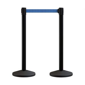 Stanchion retrattile della barriera della cinghia di controllo della folla della coda per l'aeroporto - Product Image 2