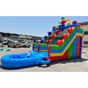 <span class=keywords><strong>Toboggan</strong></span> gonflable commercial en blocs de construction, briques gonflables, trampoline gonflable, château gonflable <span class=keywords><strong>pour</strong></span> tout-petits, <span class=keywords><strong>toboggan</strong></span> de <span class=keywords><strong>piscine</strong></span> extérieur <span class=keywords><strong>pour</strong></span> enfants - Product Image 1