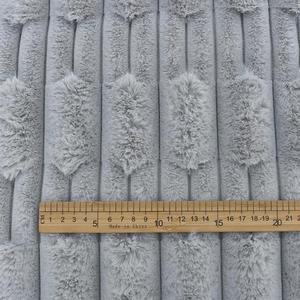 Good Quality Bamboo Cut-Pile Short Pile Solid Color <strong>Faux</strong> Rabbit <strong>Fur</strong> <strong>Fabric</strong> for Garment and Blanket - Product Image 1