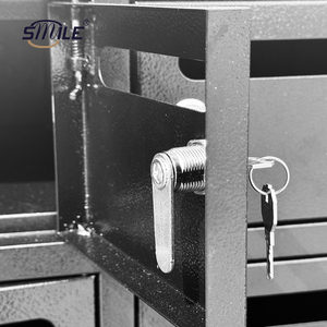 CHNSMILE Nouveau Style Encastré 60 Portes Boîte <span class=keywords><strong>aux</strong></span> <span class=keywords><strong>Lettres</strong></span> Noire Extérieur Appartement Boîtes <span class=keywords><strong>aux</strong></span> <span class=keywords><strong>Lettres</strong></span> - Product Image 4
