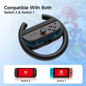 <span class=keywords><strong>EasySMX</strong></span> A01Controller Joypad Volante para <span class=keywords><strong>Nintendo</strong></span> <span class=keywords><strong>Switch</strong></span> 2 Juego de accesorios de juego de carreras 2 en 1 - Product Image 4