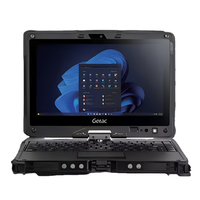 Getac V110 11.6 pouces ordinateur portable robuste Intel Core i5/i7 SSD 1 To Disque dur 2 Go Mémoire vidéo Utilisation professionnelle en extérieur