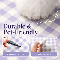 Coussin pour animaux de compagnie respirant à motif à carreaux, tapis d'été, tapis de couchage, lit pour petit chien, canapé pour chien Teddy, nid pour chat, toutes saisons