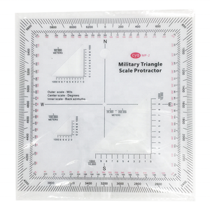 Scala interna posteriore Azimuths 5 pollici * 5 pollici mappa goniometro MP-2 - Product Image 1