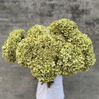 Bunga Hydrangea Sutra Buatan Ukuran Besar 30cm Grosir untuk Lobi Hotel & Dekorasi Meja Acara
