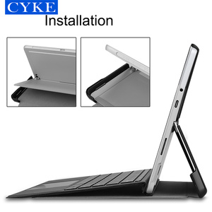 CYKE Tablet <strong>Case</strong> Pu Leather Hard Back Shell <strong>Laptop</strong> <strong>Case</strong> for <strong>Microsoft</strong> <strong>Surface</strong> <strong>Pro</strong> 8 Tablet Cover - Product Image 3