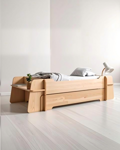 <span class=keywords><strong>Lit</strong></span> superposé évolutive pour enfants Evolutive Osaka avec rangement, assemblage sans outils, bords arrondis sécurisés, matériaux non toxiques OEM - Product Image 1