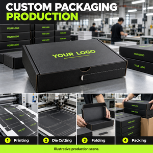 Cajas de Embalaje para Perfumes con Logotipo Personalizado, Cajas de Cartón Corrugado con Tira Desprendible para Regalos de Fragancias - Product Image 5