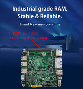 Placa Base Nano ITX EVUC Core I3 1220P I5 <span class=keywords><strong>1240P</strong></span> I7 1265U Alder Lake de 12x12 cm con Ventilador y Refrigeración por Tubo de Cobre - Product Image 4