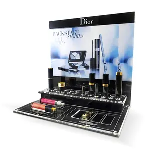 Wholesale Retail Store Counter Display Racks Watches Makeup Perfume PVC Acrylic Display Stand For Exhibition