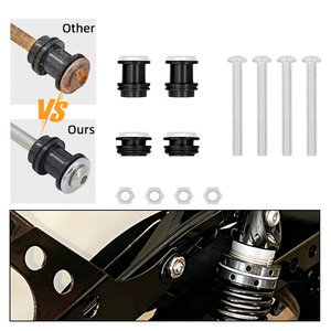 Pernos de montaje de barra trasera de liberación rápida para motocicleta, Kit de Hardware de instalación de portaequipajes trasero para Harley XL883 XL1200 X48 - Product Image 5