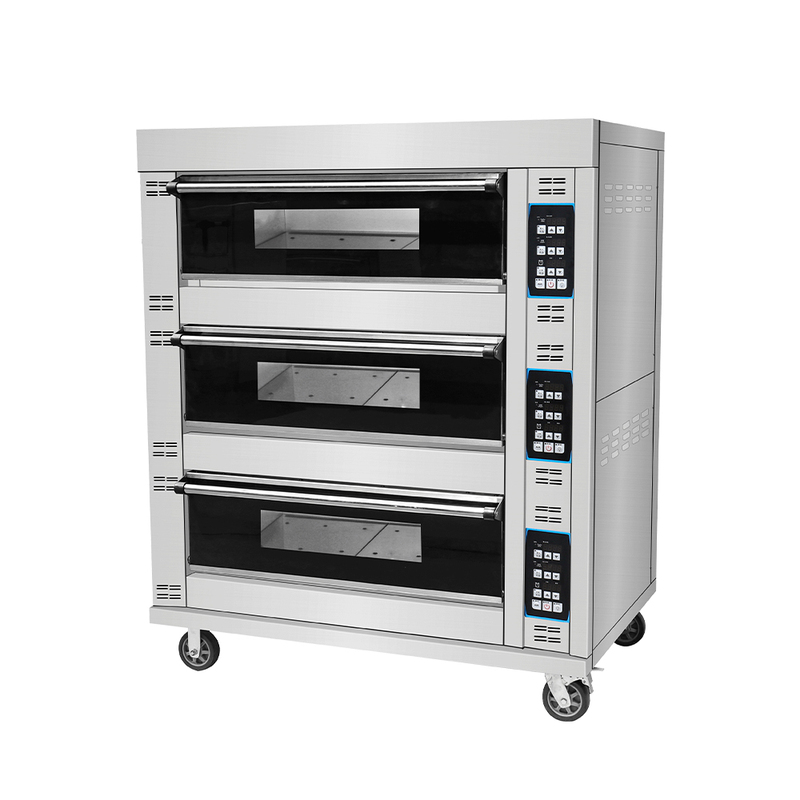 Professional Computer Bakery Oven 9 Deck