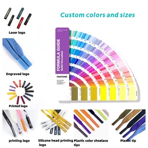 Chất lượng cao tùy chỉnh logo kim loại aglets Hoodies chuỗi aglet khắc ren tip dây giày lời khuyên - Product Image 5