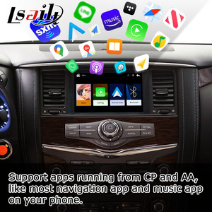 Lsailt không dây Carplay <span class=keywords><strong>Android</strong></span> giao diện tự động hộp cho Nissan tuần tra Y62 Intouch hỗ trợ gương liên kết - Product Image 3