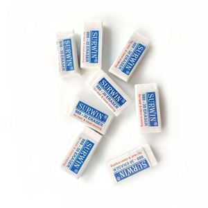 Los fabricantes suministran pequeños borradores blancos para lápices 2B para exámenes de estudiantes y dibujo artístico. - Product Image 4