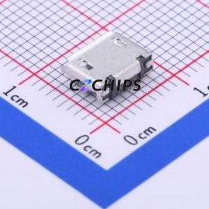 MicroQTJ USB Connector SMD Connector ( Connector Type: Micro-B )( Protocol Standard: USB 2.0 )( Gender: Female ) - Product Image 2