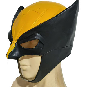 Casco de Látex de PVC para Disfraz de Superhéroe Adulto, Máscara de <span class=keywords><strong>Wolverine</strong></span> para Cosplay, Halloween, Navidad y Fiestas de Disfraces - Product Image 3