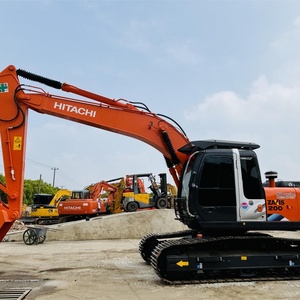 รถขุดตีนตะขาบฮิตาชิ ZX200 มือสองสภาพดี 90% ขนาด 20 ตัน เครื่องยนต์ดีเซล Isuzu AI-4HK1X รุ่นปี 2020 กำลัง 110 กิโลวัตต์ พร้อมวิดีโอ - Product Image 4
